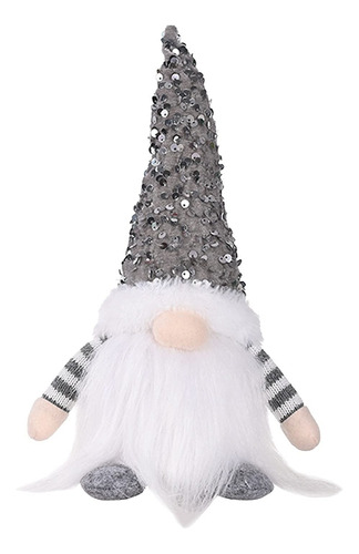 Gorra De Lentejuelas Con Forma De Gnomos Navideños Rudolph L