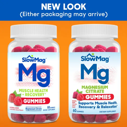 Gomitas De Citrato De Magnesio Slowmag Apoyan Los Músculos E