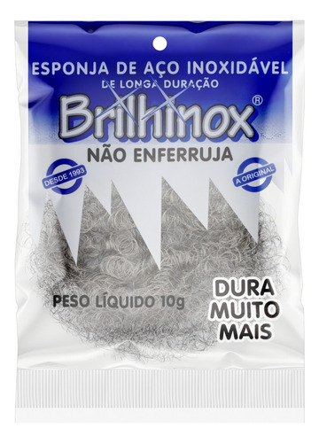 Esponja Aço Brilhinox 10g