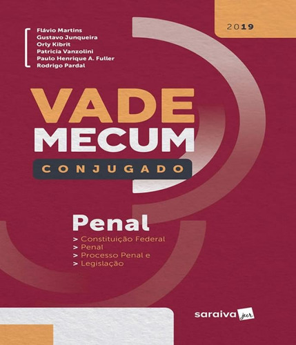Vade Mecum Saraiva - Conjugado - Penal - 2019