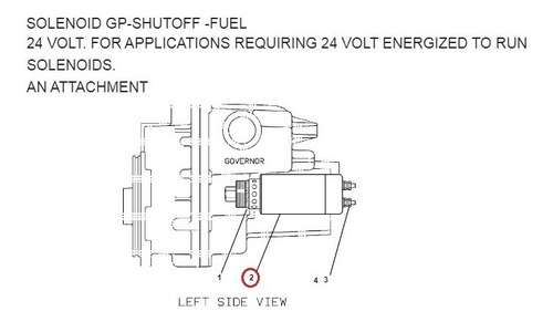 Solenoide Parada 24v Cat 1554652 8c3663 1255772