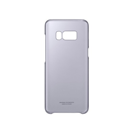 Carcasa Clear Cover Violeta Galaxy S8+ Ef-qg955cvegww