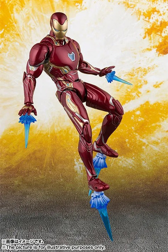 Figura De Acción De Los Vengadores Iron Man Mk50 Armor Model
