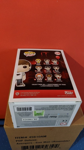 Funko Pop! It Ben Hanscom #538 Glows In The Dark