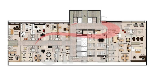Imagem 2 de 5 de Opus One Ecoville, Sala Comercial, Ecoville, Curitiba, Paraná - Sa00076 - 33470225