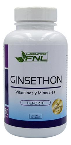 Ginsethon Fnl Ginseng Calcio Hierro Vitamina C Niacinamida