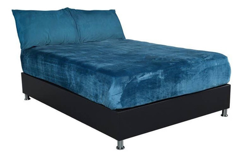 Juego De Sabana Invernal Selene King Size Ultra Suave Cafe Chocolate Liso