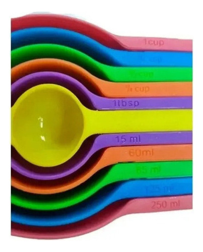 Cx 4x Cucharas Medidoras Cucharas Medidoras De Repostería