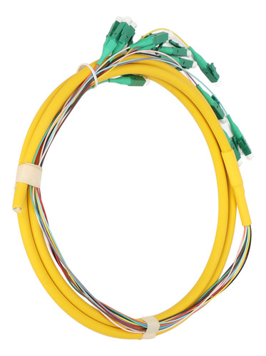 Cable Óptico De Fibra Óptica En Espiral Monomodo De 12 Hilos