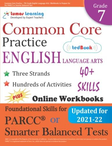 Libro: Common Core Practice 7th Grade English Language Arts: