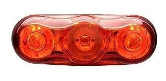Imagen 2 de 9 de Luz Trasera Bicicleta Cateye Tl-ld630 Flashing 3 Func 3 Leds