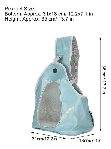 Bolsa De Hombro Individual For Mascotas Al Aire Libre, Port