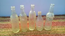 Comprar Lote 4 Antiguas Botellas Crush Bristol Nora San Salvador Lab