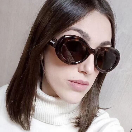 Gafas De Sol De Moda Ovaladas Con Personalidad Para Mujer