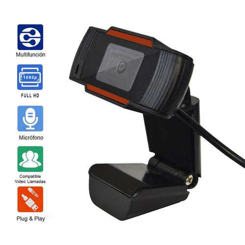 Camara Web Only 1080p Con Microfono Incorporado