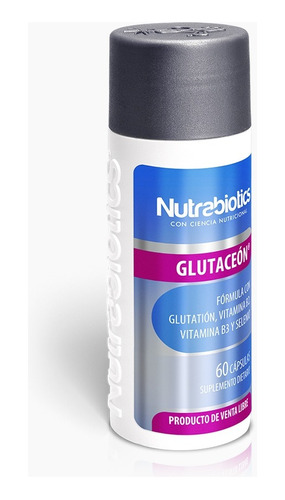 Nutrabiotics Glutaceón Glutatión 60 Cápsulas