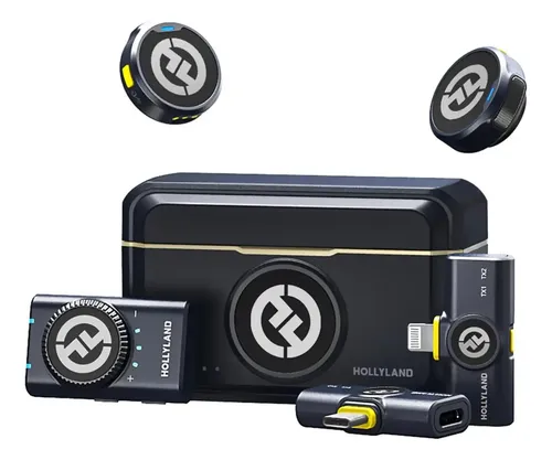 Microfone Hollyland Lark M2 Duo Combo Sem Fio Original