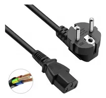 Comprar Cable Poder Corriente Schuko Largo 1,5m Monitor Pc Impresora