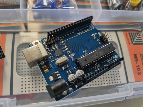 Imagen 5 de 10 de Kit Arduino Basico Principiantes Completo Caja Organizadora