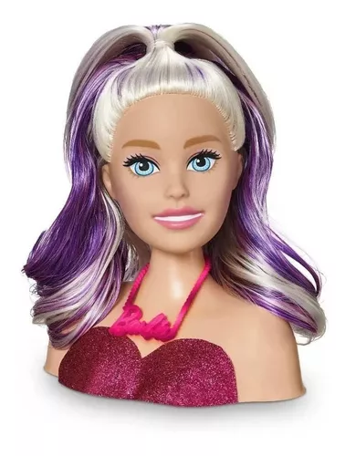 Barbie Busto Maquiagem Head Brush com Acessorios - Mattel - Pupee