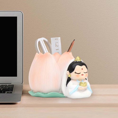 Portalápices Con Estatuilla De La, Creativo, Para Estilo B