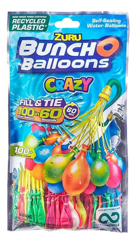 Zuru Bunch O Balloons Globos De Agua En Varios Colores