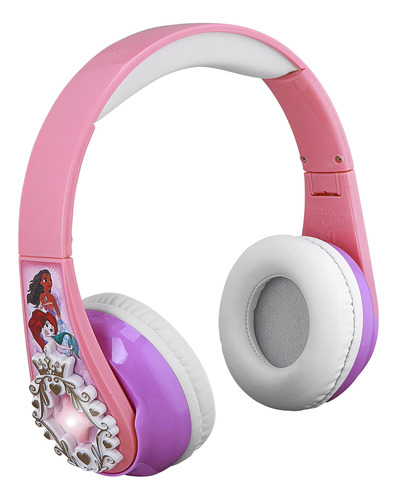 Ekids Disney Princess Auriculares Bluetooth Con Ez Link, Con