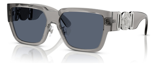 Óculos De Sol Versace Iconic Cinza Ve4483d 59387-57