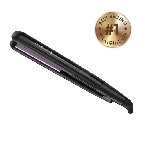 Plancha de cabello Remington Flat Iron Anti-static Technology S5500 NEGRA 120V