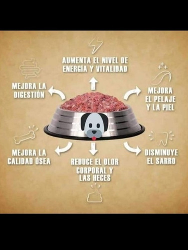 Imagen 7 de 8 de Alimento Barf Natural Para Mascotas 978548738 Santa Anita
