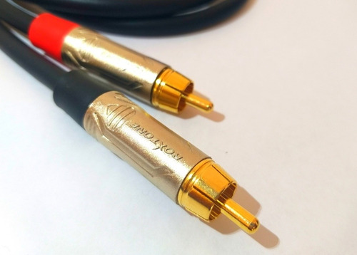 Imagen 7 de 7 de Cables Rca-rca Interconexión Audiopipe-roxtone 50cm