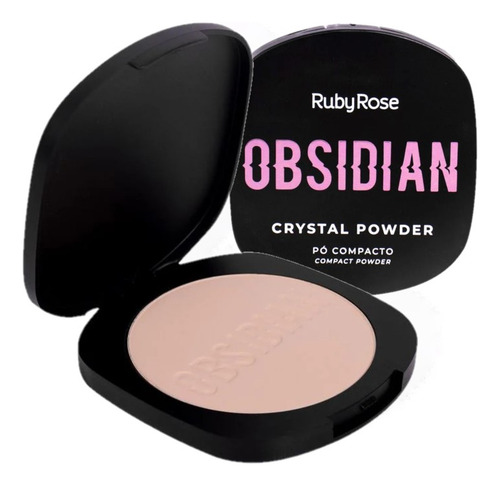 5 Pó Crystal Powder Obsidian Hb1800 G1 Ruby Rose Atacado Sj