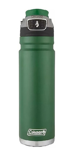 Termo Coleman O Botella Térmica 0,7l Switch Verde O Negro