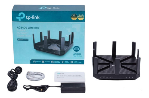 Router Inalámbrico Gigabit Triple Banda Tp-link Ac5400