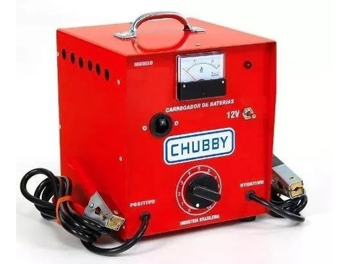 Carregador De Bateria Chubby 30ah 1b 30a 127/220v