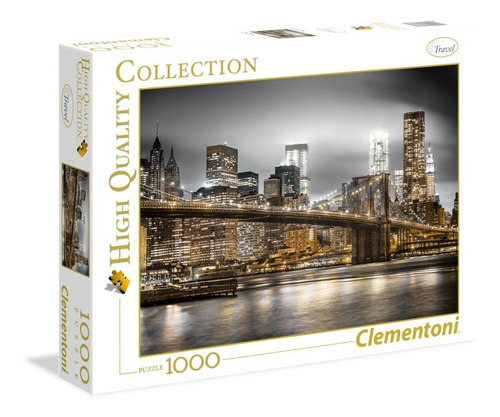Nueva York Skyline Rompecabezas 1000 Pz Clementoni