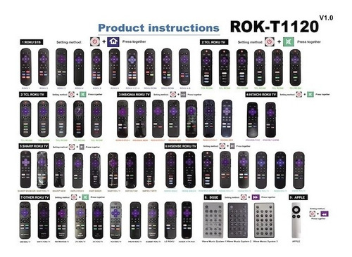 Control Tcl Rok U 50s425 43s423 55s421 Funda Gratis Incluida