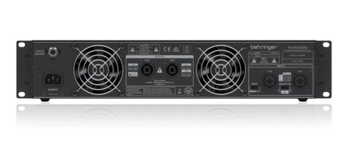 Potencia Behringer Nx-6000 6000wts Cuo