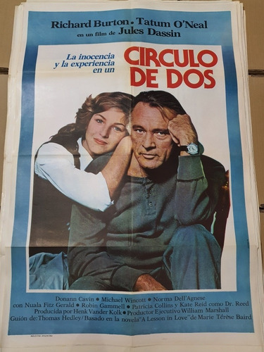 Afiche Cine Original 1244- Richard Burton - Circulo De Dos