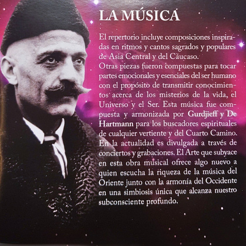 Imagen 2 de 3 de Cd Ensamble Gurdjieff Argentina