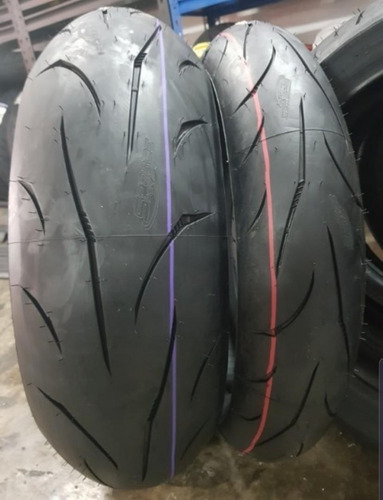 Imagem 7 de 7 de Pneus Mitas Sportforce 120/70-17 190/55-17 S1000rr S1000 Xr