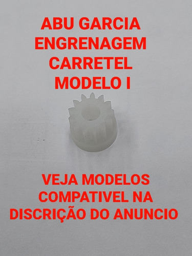 Carretilha Abu Garcia 7000i Peça Reposição Engren. Carretel