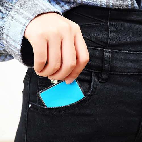 Imagen 3 de 4 de Fundas Plasticas Transparentes Tipo Card Para Cartera