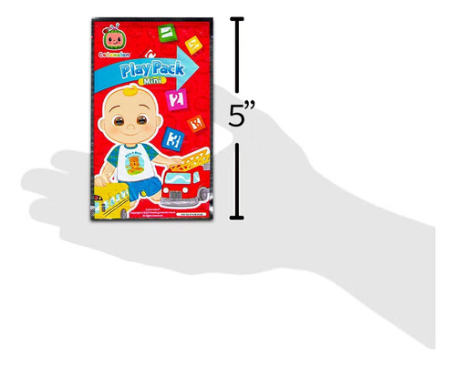 Set De Minifiesta Favores De Cocomelon Para Niños, Paquete C