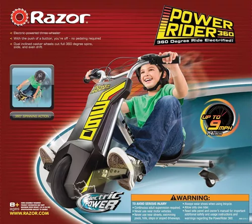 Triciclo Eléctrico Razor Drift Rider