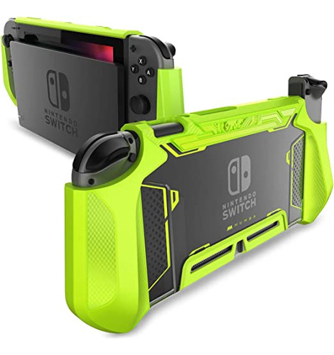 Funda Para Consola Nintendo Switch Y Mando Joy-con Verde