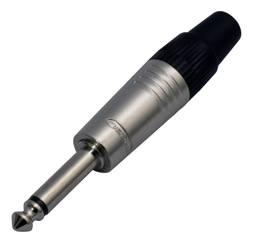 Conector Mod. S-2c Proel Jack Mono Macho Ts De 1/4 Color Plateado