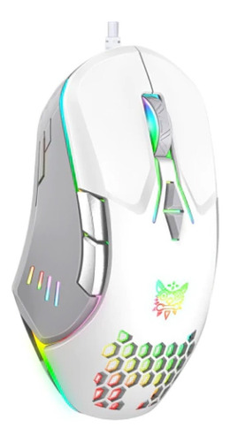 Mouse Gamer Onikuma Cw902 Rgb 6400dpi Blanco