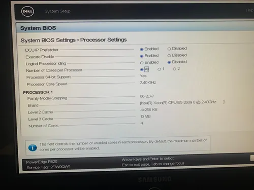 Servidor Dell Poweredge R620 Xeon 2.40ghz 96gb Ram (Usado)