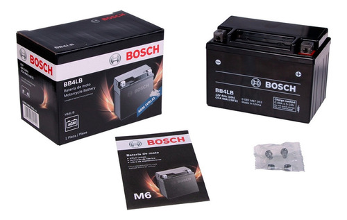 Bateria Bosch Bb4lb Zanella Madass 125 Tecnologia Agm